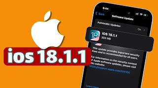 رسمياً تحديث iOS 1811 للايفون والموعد الرسمي لتحديث iOS 182 [upl. by Islaen707]