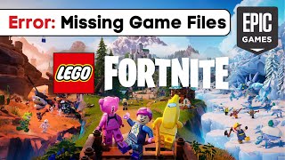 How to Fix Lego Fortnite Missing Files Epic Games 2024  Easy Method [upl. by Stefa752]