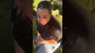 Son hits mom with water balloon shorts [upl. by Divadnhoj]