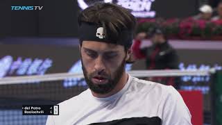 Highlights Basilashvili Stuns Del Potro To Lift Trophy In Beijing 2018 [upl. by Nek]