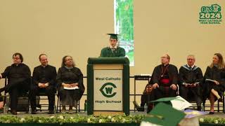 Class of 2024 Salutatorian Speech  Jack Vande Guchte [upl. by Janine]