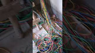 Electrical panel board connection working process electricalcable 🛠️🪛🧰 🔥 [upl. by Cory]