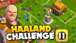 Easily 3 Star 442 Formation  Haaland Challenge 11 Clash of Clans [upl. by Henrieta]