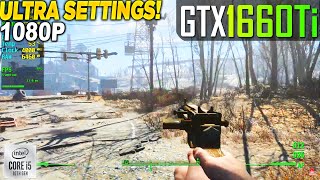 Fallout 4 GTX 1660 Tİ  1080p Ultra [upl. by Lasley]