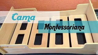 Cama Montessoriana  Quarto Montessoriano [upl. by Asiat]