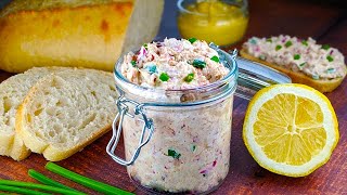 Rillettes de thon  Crème au thon  Simple et si délicieuse  ♥ [upl. by Bromley]