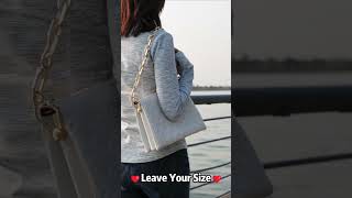 2024 Christmas Gift Real VS Fake Louis Vuitton Coussin PM Bags unboxing checking [upl. by Htelimay]