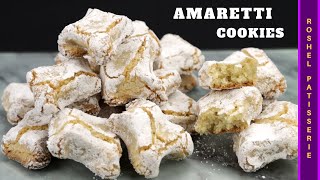 Amaretti Cookies  Almond Cookies  Gluten free  Kosher Pastry Chef [upl. by Assenahs]