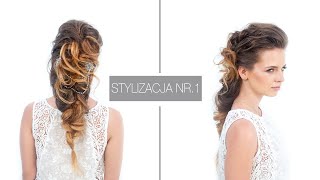 Jak wykonać upięcie włosów z wykorzystaniem akcesoriów fryzjerskich  Step4Haircom [upl. by Madge]