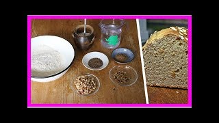 Dinkelbrot selber backen Zutaten und Rezept [upl. by Naoh]