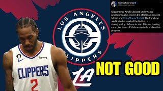 Clippers Give SHOCKING Update on Kawhi Leonards Health Will He Be Ready [upl. by Antonin]