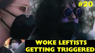 TRIGGERED woke leftist MORONS getting owned  Clown world compilation 20 [upl. by Noletta]