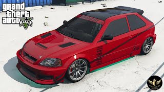 Dinka Blista Kanjo Customization  GTA 5 Online [upl. by Ytnom]