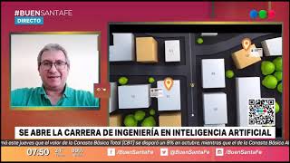 Se abre la carrera de Ingeniería en Inteligencia Artificial en la UNL [upl. by Eseryt710]