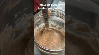 Levain bubulle sans gluten renaît  Réhydratation levainsansgluten faitmaisonparclaudia b [upl. by Ah]