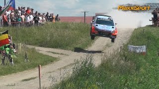 WRC 73 Rajd Polski 2016  Rally Poland 2016  Action by MaxxSport day 1 [upl. by Kerwon993]