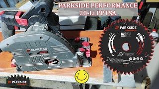 PARKSIDE PERFORMANCE pilarko zagłębiarka 20Li PPTSA 20 V [upl. by Dahc]