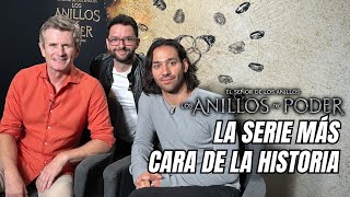 Lord of the Rings Anillos de poder segunda temporada ¡entrevistas [upl. by Nnyleak]