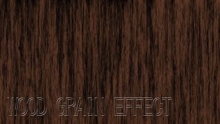 Photoshop CS5 Wood Grain Effect Tutorial [upl. by Faunie]