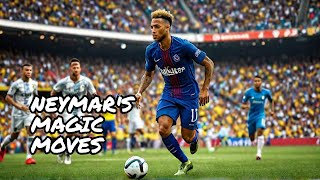 NEYMARs Shocking Skills vs Marseille How PSG Dominated the Game [upl. by Lodi914]