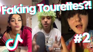 Faking Tourettes  TikTok Cringe Compilation 2 [upl. by Kitty]