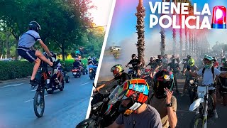 LA QUEDADA DE MOTOS MÁS ILEGAL DE ESPAÑA [upl. by Nancey]