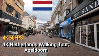 4K Netherlands Walking Tour Apeldoorn [upl. by Forelli]