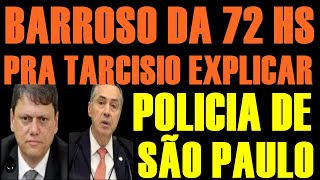 BARROSO DA 72 HORAS PRA TARCISIO GOV SP P4U TA QU3BRANDO [upl. by Ahron]