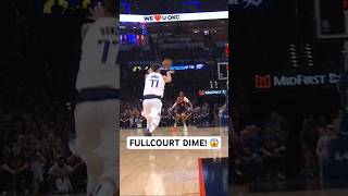 INSANE alleyoop from Luka Doncic to Jones Jr 🔥 😱  Shorts [upl. by Harret704]