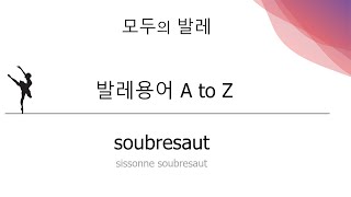 발레용어사전321 soubresaut 쑤브르쏘 [upl. by Willamina]