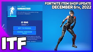 RAREST EMOTE IS BACK Fortnite Item Shop Update December 6th 2022 Fortnite Battle Royale [upl. by Newcomer819]