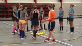 Zaalclinic Vera Vorstenbosch MHC Goirle 720p [upl. by Lamoree]