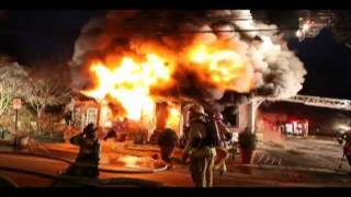 Swarthmore PA 514 Yale Ave Countryside Market 2nd Alarm 12 24 2011avi [upl. by Kinsley]