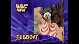 Tugboat vs Bob Bradley SuperStars Aug 18th 1990 Jesse Venturas Final Match [upl. by Bogart]