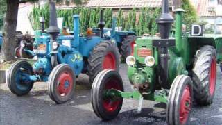 tracteurs anciens exposition de vieux tracteurs [upl. by Atoked]