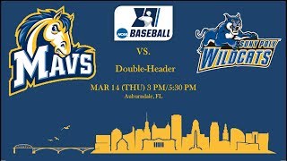 Medaille College  Baseball vs SUNY POLY 031419 Highlights [upl. by Krid]