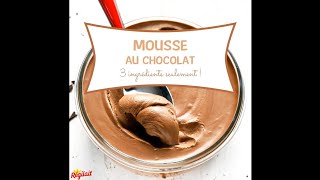 Mousse au chocolat au lait concentré sucré [upl. by Waldemar559]