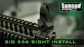 Sig 556 Sights  Samson Pro [upl. by Suravaj]