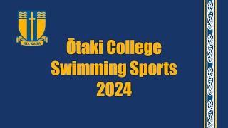 Otaki College  Swimming Sports 2024 [upl. by Ynafets]