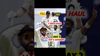 IND vs AUS 3rd Test  Day 2 के Top 5 Moments 🔥 [upl. by Htebazile882]