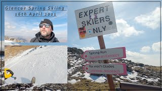 Epic Spring Skiing at Glencoe Mountain Resorts  Spring Run  16th of April 2021 [upl. by Ttennaej]