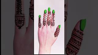 Easy stylish front hand mehndi design  new mehndi design  Simple mehndi design  mehndi  mehandi [upl. by Kola]