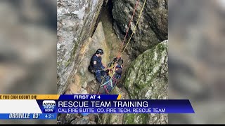 CAL FIRE Butte County Fire Rescue Team training [upl. by Aketal]