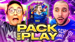 The COOLEST SBC of the year FIFA 22 Future Stars Hagi Pack amp Play wITANI [upl. by Atinram]