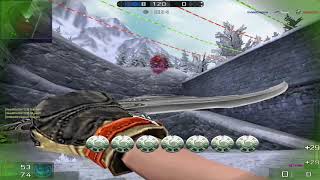 Blackshot Revolution Blackshot Melee TDM Nz1 Knife Lost Temple Xmas [upl. by Eniamrahc]