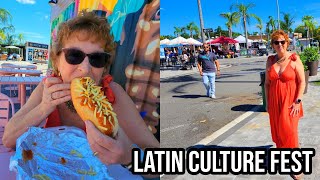 Latin CULTURE Festival 🏵️KRATE at the Grove [upl. by Ewart]