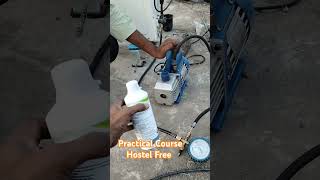 R290 Gas Charging HAC Technical Institute Amravati City Maharashtra [upl. by Rosalinda543]