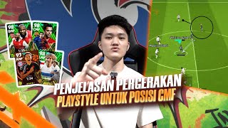 PENJELASAN DARI PERGERAKAN PLAYSTYLE YANG ADA DI CMF   eFootball Mobile 2024 [upl. by Shien639]