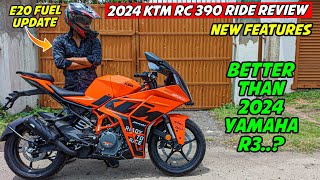 All New 2024 KTM RC 390 Review  Top Speed 🔥  Better Than Yamaha R3 [upl. by Axia475]