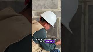 Láminas de piedra flexible 🌳 Decoración rápida y natural 👷arquitectura homedecor decoration diy [upl. by Martie]